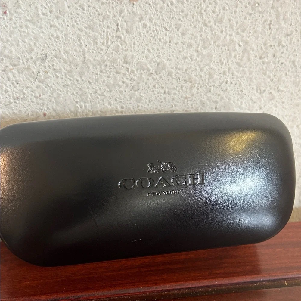 Coach Sleek Black Eyewear Case